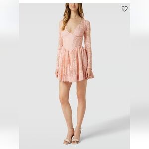 Bardot Ellie lace corset dress Size Medium